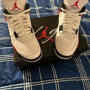 Jordan 4 red cement